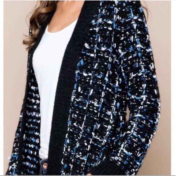 Black Comfy Cardigan - Picture 3 of 8